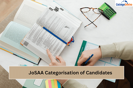 JoSAA 2025 Categorisation of Candidates