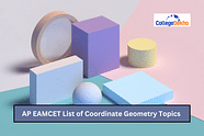 AP EAMCET List of Coordinate Geometry Topics 2025