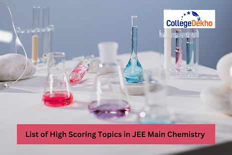 List of High Scoring Topics in Chemistry for JEE Main 2024