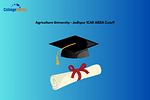 Agriculture University-Jodhpur ICAR AIEEA Cutoff for BSc Agriculture