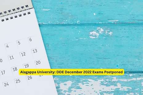 Alagappa University Distance Education: DDE December 2022 exams postponed, check revised dates