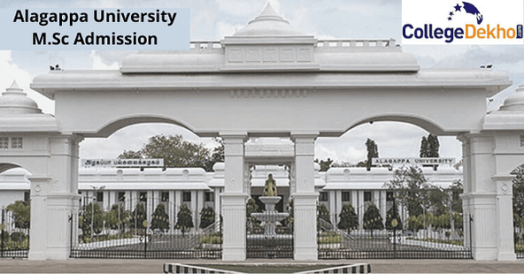  Alagappa University M.Sc Admission 2021