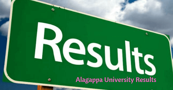 Alagappa University November 2019 Results Announced