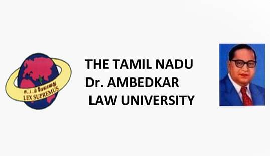 Admission Notice- TN Dr. Ambedkar Law University announces admission for law 2016