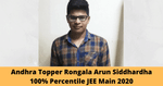 Andhra JEE Main 2020 Topper