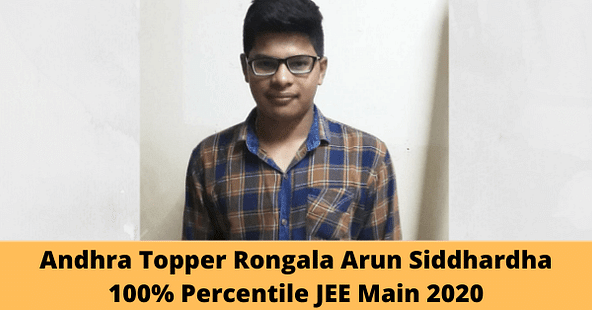 Andhra JEE Main 2020 Topper
