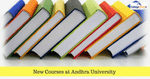 Andhra University to Launch New Courses from 2018