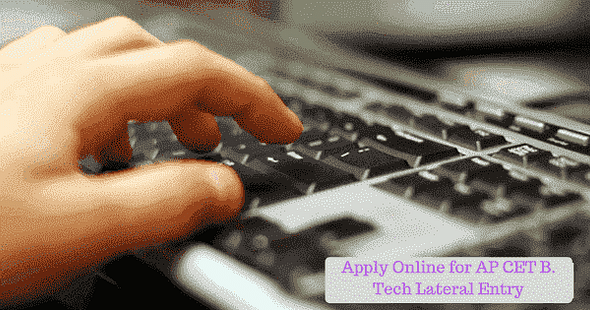 Application Process for AP ECET B. Tech Lateral Entry