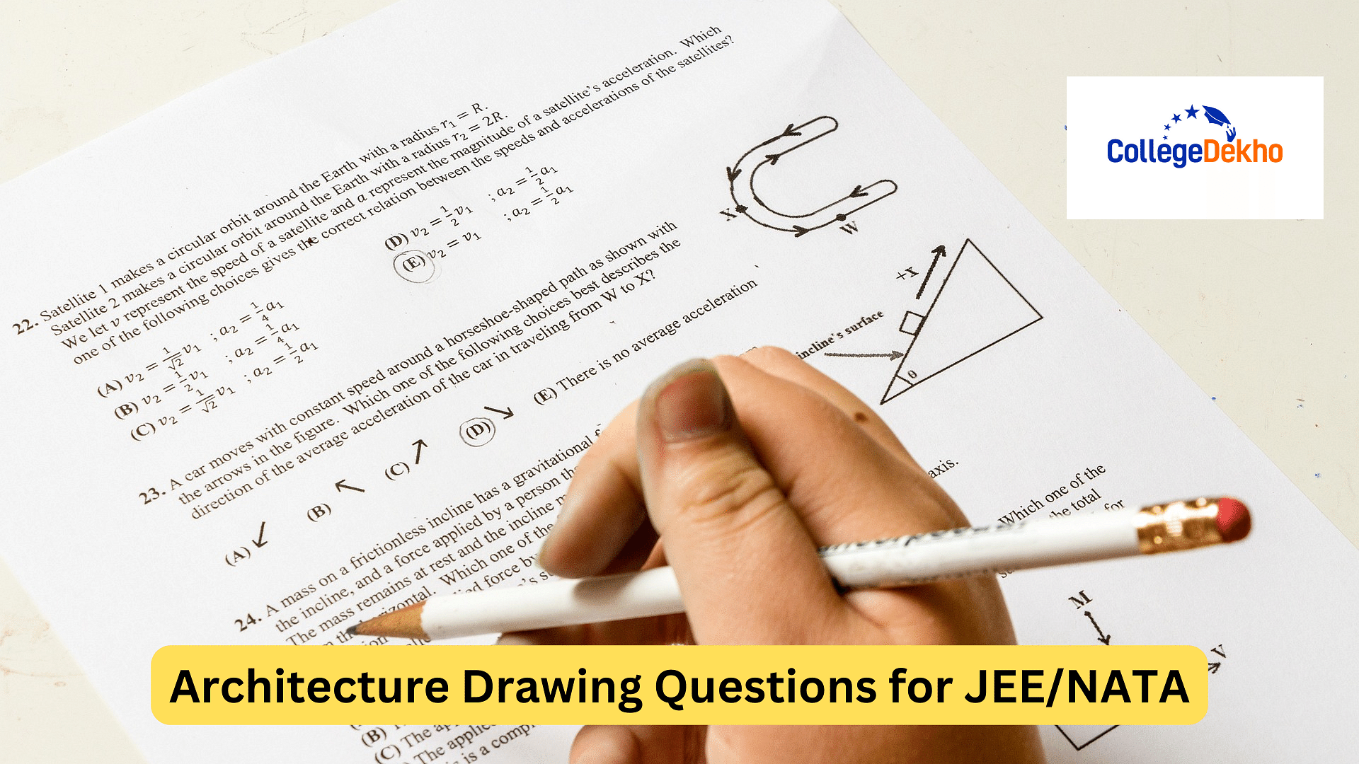 JEE Main Paper 2 Drawing Test Questions For Practice - Get Here - AglaSem  Admission
