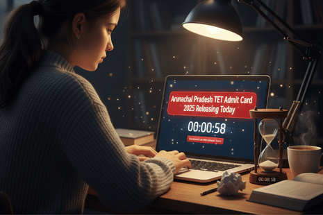 Arunachal Pradesh TET Admit Card 2025 Releasing Today