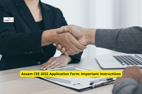 Assam CEE 2022 Application Form Last Date May 31: Important Instructions