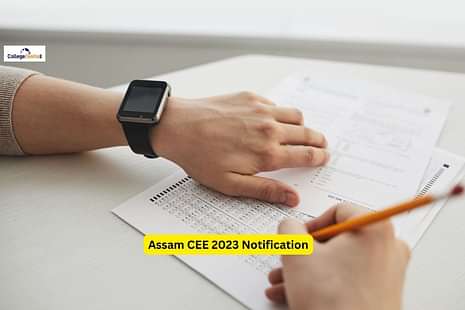 Assam CEE 2023 notification