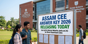 Assam CEE Answer Key 2026 Releasing Today