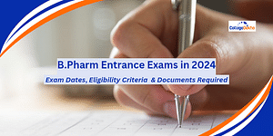 List of B.Pharm Entrance Tests 2023