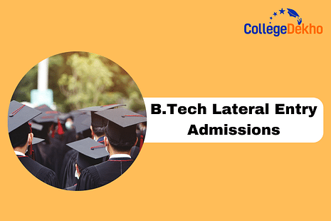 B.Tech Lateral Entry Admission 2024