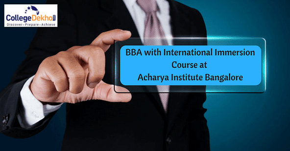 Acharya Institute Introduces BBA with International Immersion Course