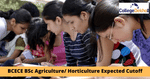 BCECE BSc Agriculture/ Horticulture Expected Cutoff 2020