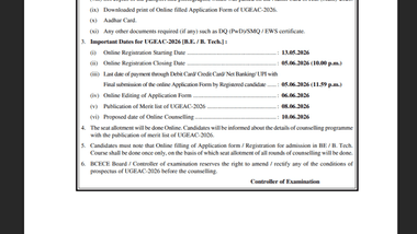 BCECE UGEAC B.Tech Merit List 2026 LIVE Updates: Ranks to be declared SOON; Rank-wise Expected Colleges