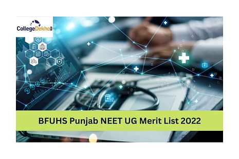 BFUHS Punjab NEET UG Merit List 2022