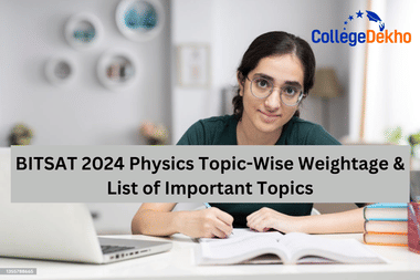 BITSAT 2025 Physics Topic-Wise Weightage & List of Important Topics