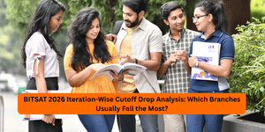 BITSAT 2026 Iteration-Wise Cutoff Drop Analysis