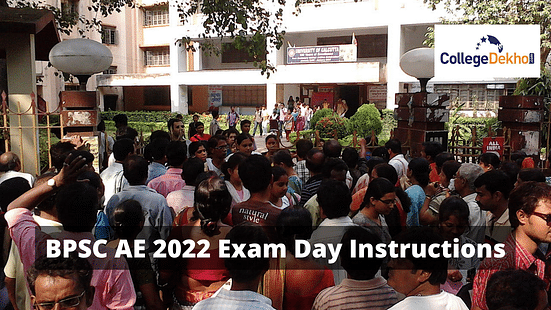 BPSC AE 2022 Exam Day Instructions