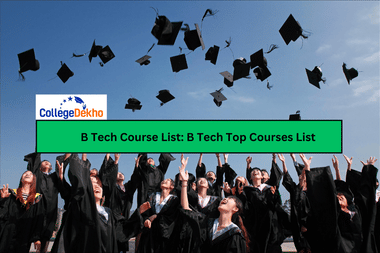 B Tech Course List