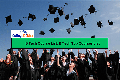 B Tech Course List