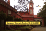 Bangalore University Omnibus Merit List 2022