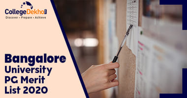 Bangalore University PG Merit List 2020