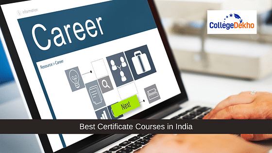 Best Certificate Courses in India in 2024 Career Options Jobs