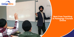 Best Free Teaching & Pedagogy Courses Online