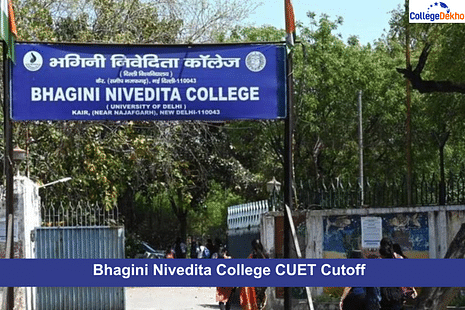 Bhagini Nivedita College CUET Cutoff