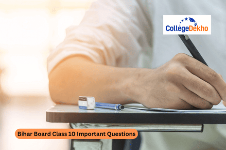 Bihar Board Class 10 Important Questions 2026