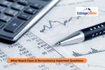 Bihar Board Class 12 Accountancy Important Questions 2026