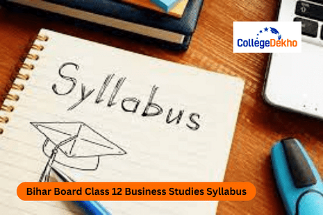 Bihar Class 12 Business Studies Syllabus 2025-26