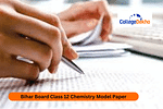 Bihar Board Class 12 Chemistry Model Paper 2023-24