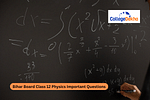Bihar Board Class 12 Physics Important Questions 2026