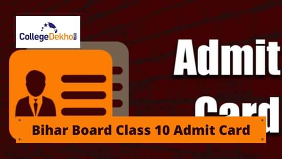 Bihar Board Class 10 Admit Card 2022