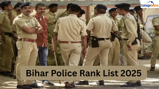 Bihar Police Rank List 2025