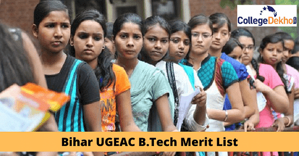 Bihar UGEAC B.Tech Merit List 2020