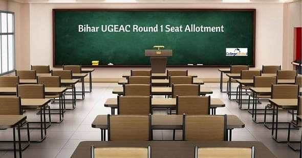 Bihar UGEAC Round 1 Seat Allotment result 2020