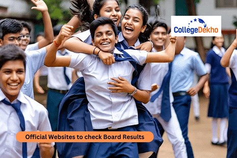 official website to check boards results