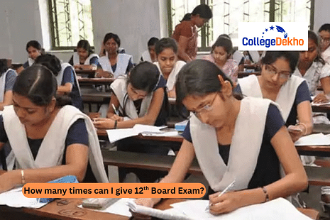 How many times can I give 12th board exams?