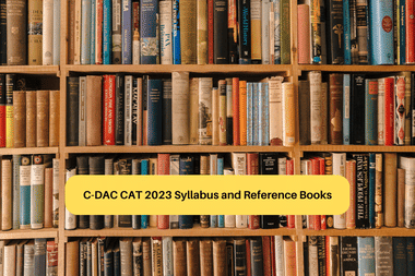C-DAC CAT 2023 Syllabus and reference books