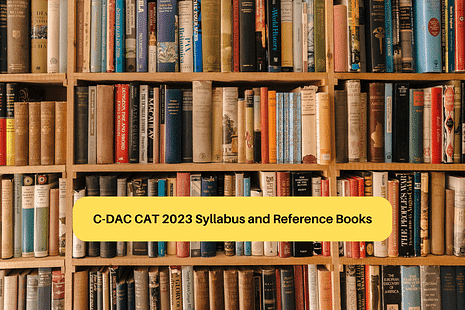 C-DAC CAT 2023 Syllabus and reference books