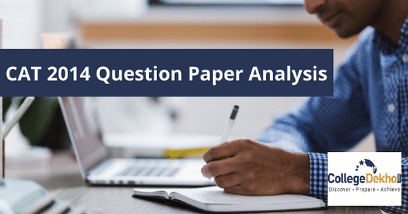CAT 2014 Question Paper Analysis- Check Difficulty Level, Section-wise Weightage