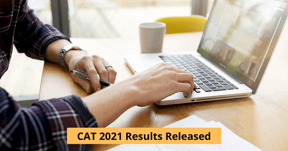 CAT 2021 Result Released Today
