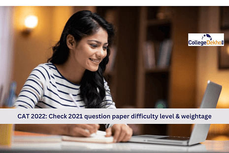 CAT 2022: Check 2021 question paper difficulty level & weightage