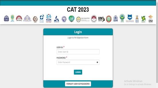 CAT 2023 Response Sheet LIVE